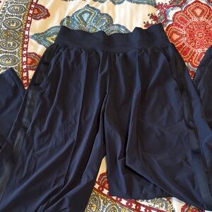 Athleta Nolita Navy Wide Leg Pants